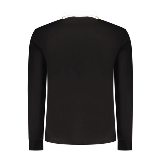 Pepe Jeans Black Cotton Polo Shirt
