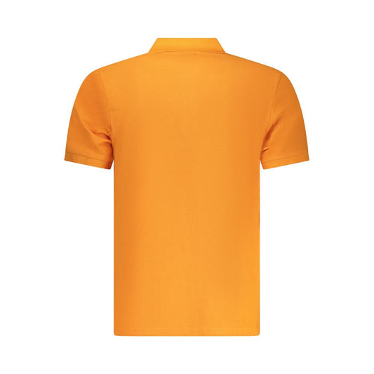 North Sails Arancione Cotton Men's Polo Shirt