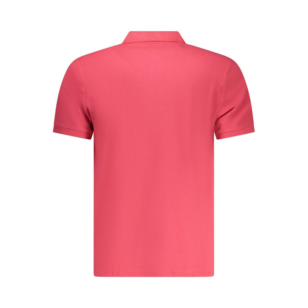 North Sails Red Cotton Men's Polo Shirt