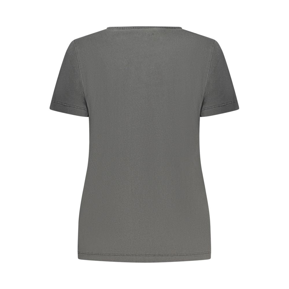 Pepe Jeans Grigio Cotton Women T-Shirt