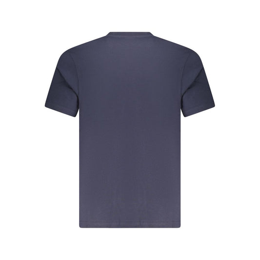 North Sails Blue Cotton Men T-Shirt