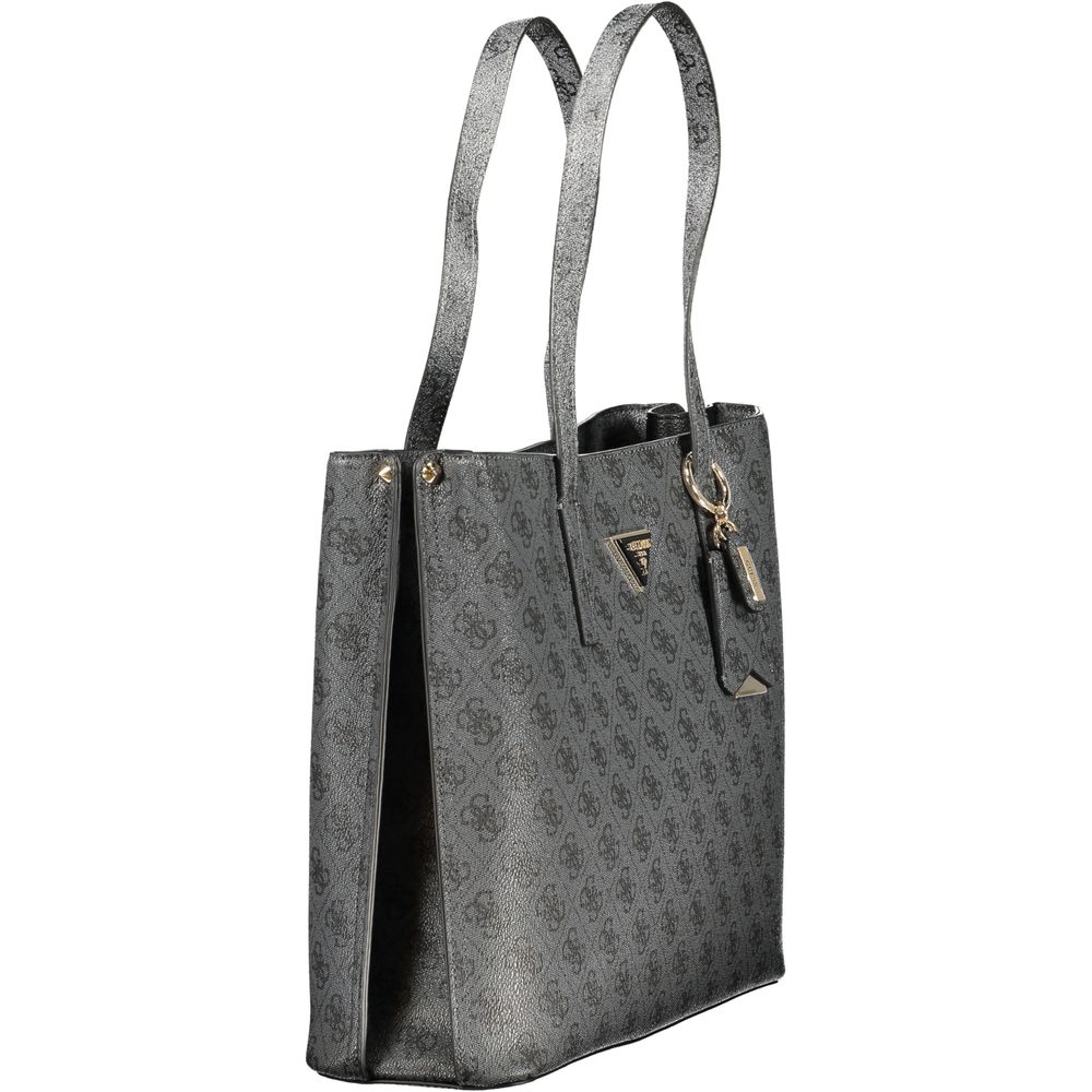 Guess Jeans MERIDIAN II Gray Women's Handbag"