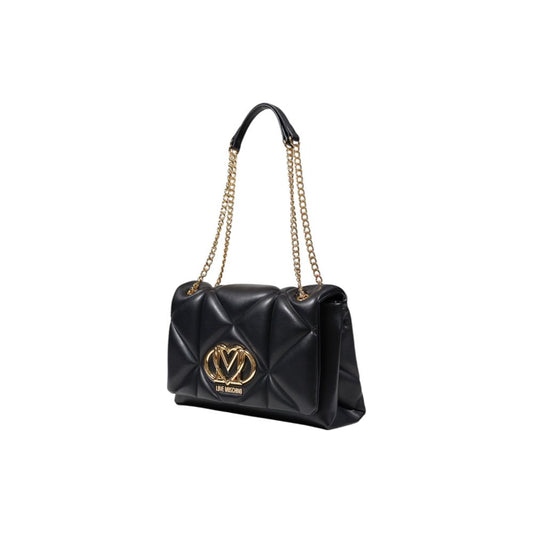 Love Moschino črna ročna torbica