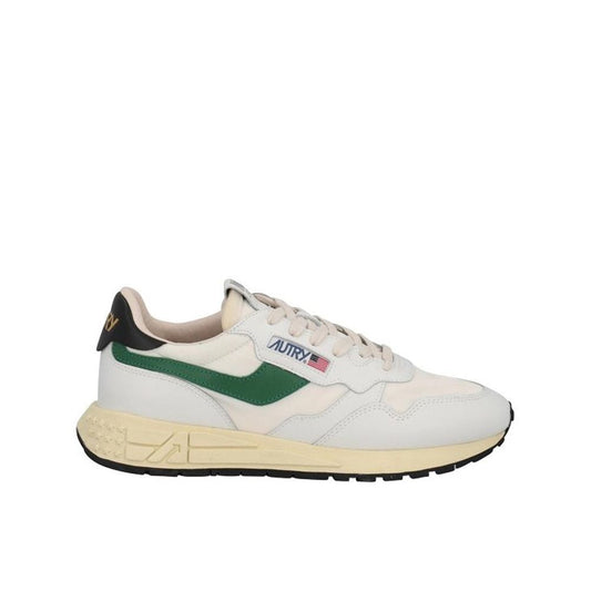 Autry White Leather Low Sneakers