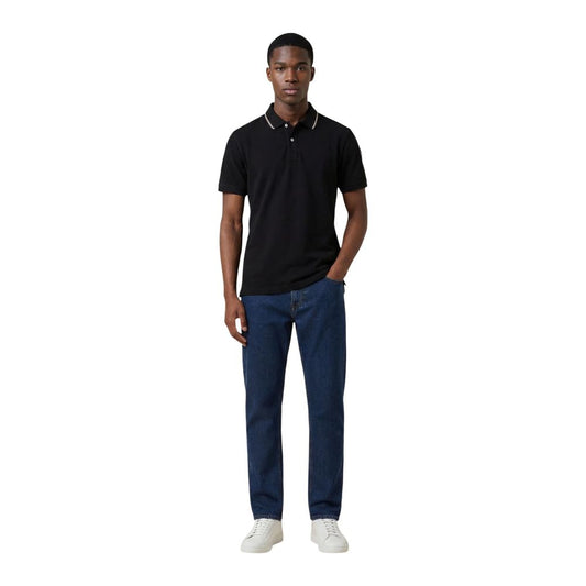 Colmar Originals Black Cotton Polos