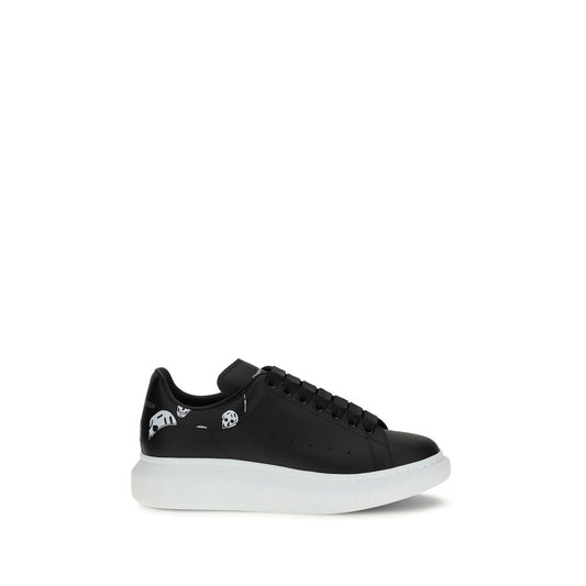 Alexander McQueen Black Leather Sneakers