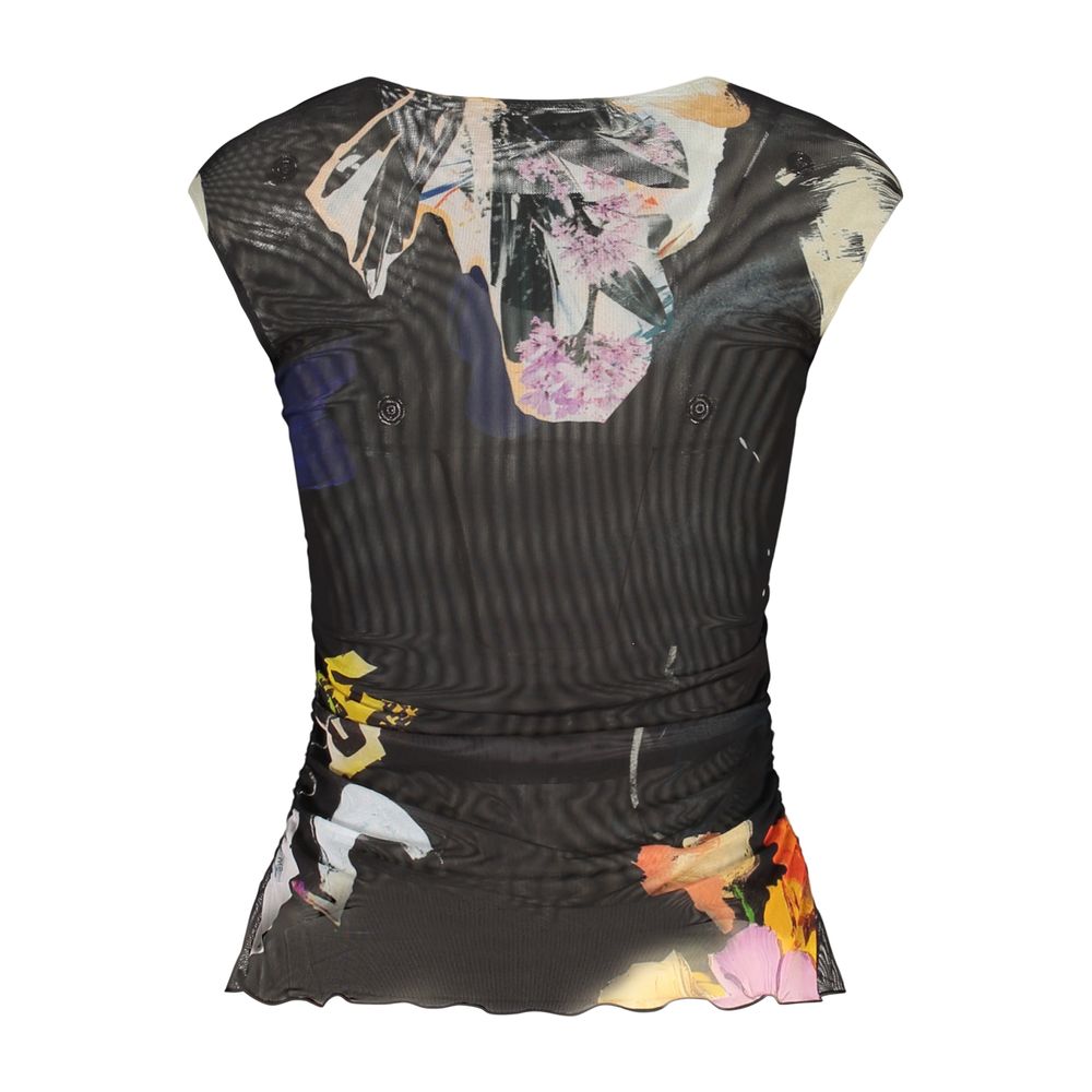 Desigual Black Women Tank Top Shirt