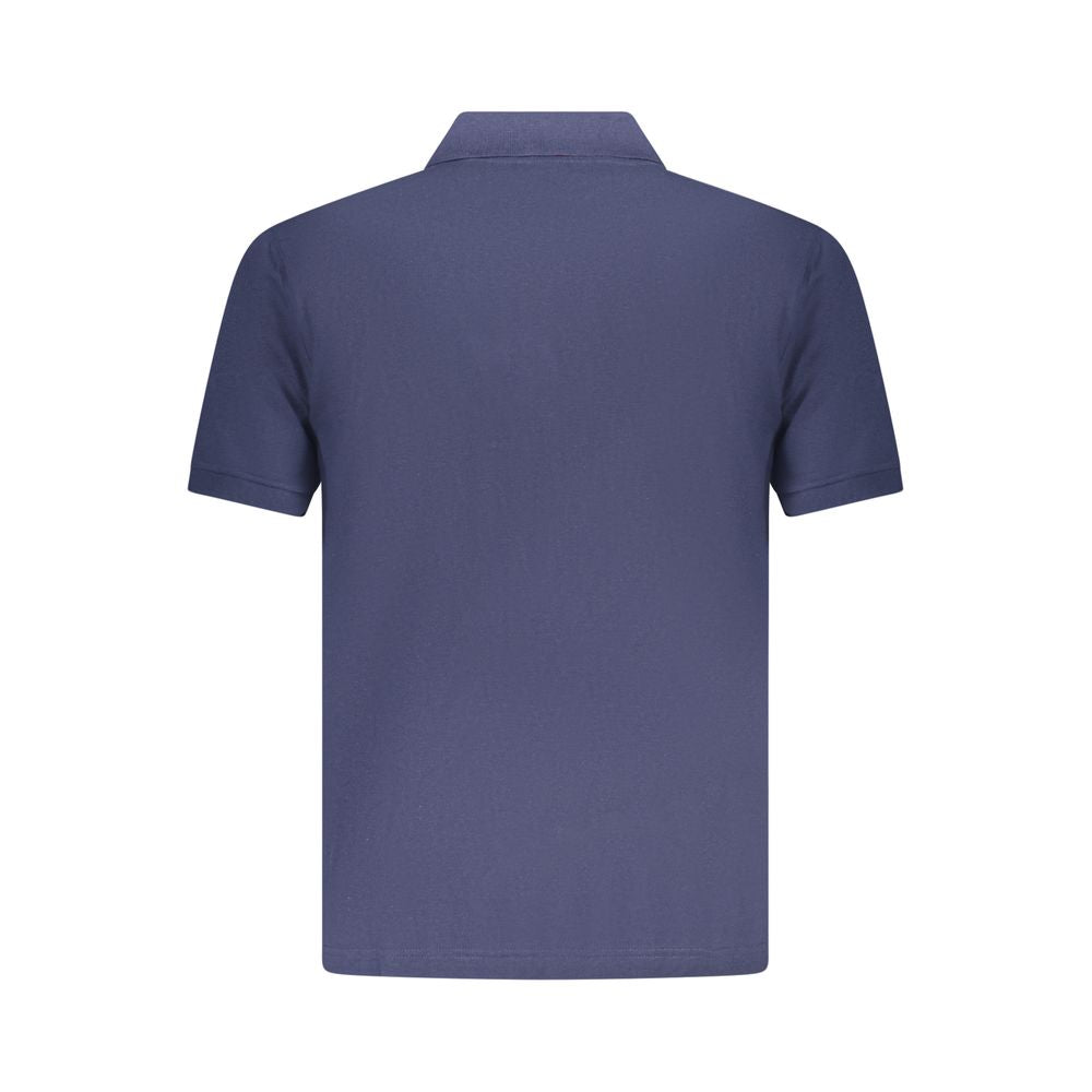 U.S. Grand Blu Cotton Men's Polo Shirt
