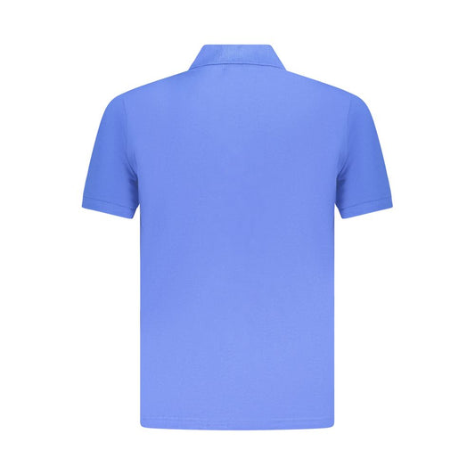 U.S. Grand Blue Cotton Men's Polo Shirt