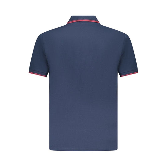 U.S. Grand Blue Cotton Men's Polo Shirt
