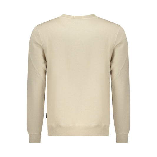 U.S. Grand Beige Polyester Herren Sweatshirt