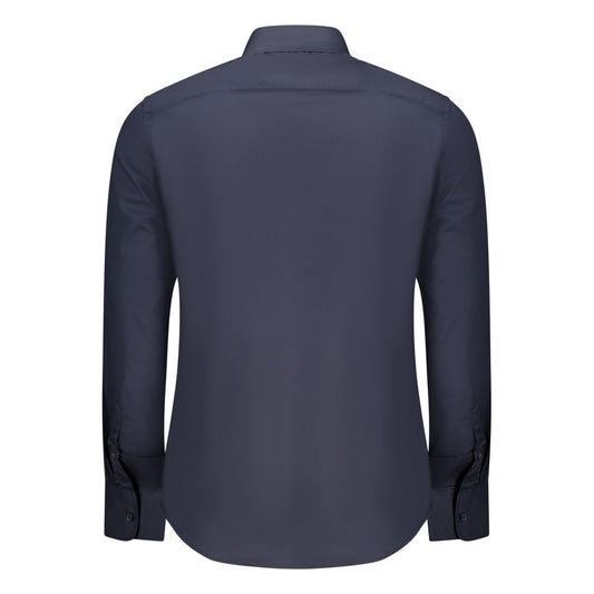 U.S. Grand Blue Cotton Men Shirt