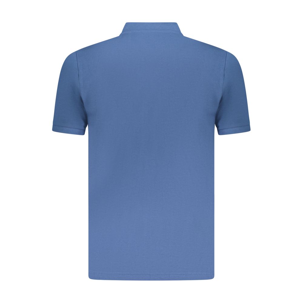 U.S. Grand Blue Cotton Men's Polo Shirt