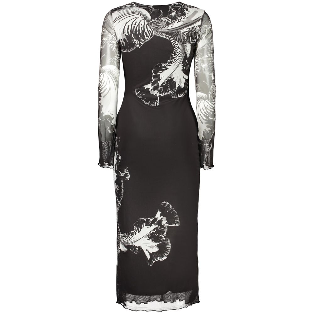 Desigual Black Women Dress