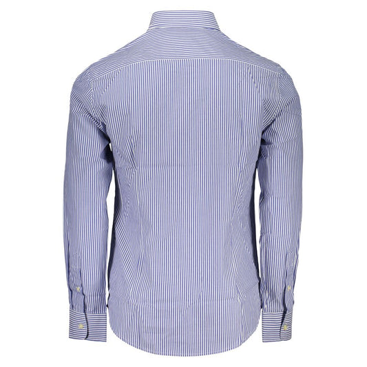 U.S. Grand Blue Cotton Men's Shirt