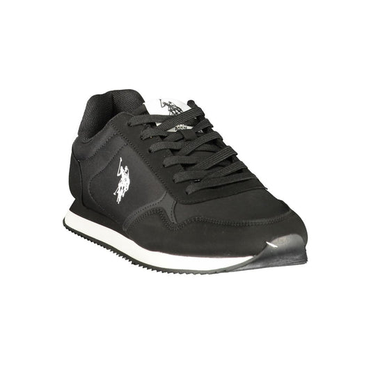 U.S. POLO ASSN. Schwarzer Herren-Sneaker