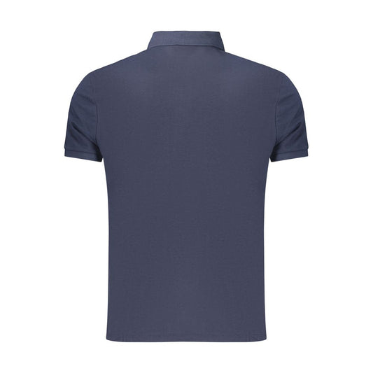 Calvin Klein Blue Cotton Polo Shirt