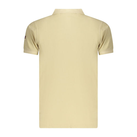 Norway 1963 Beige Cotton Polo Shirt