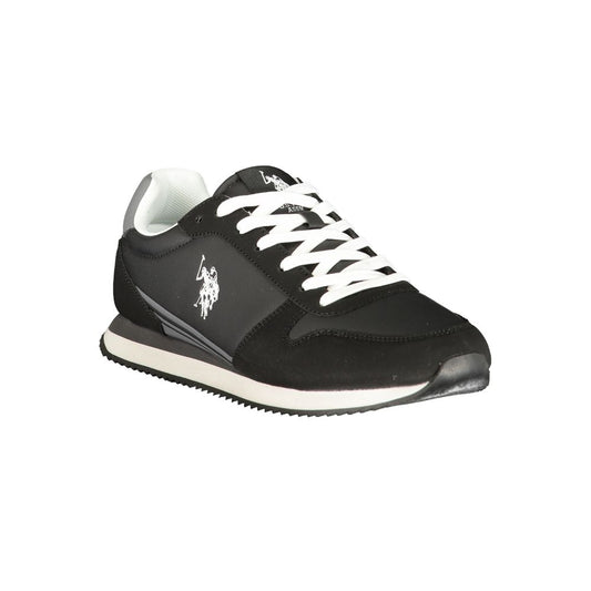U.S. POLO ASSN. Schwarzer Herren-Sneaker