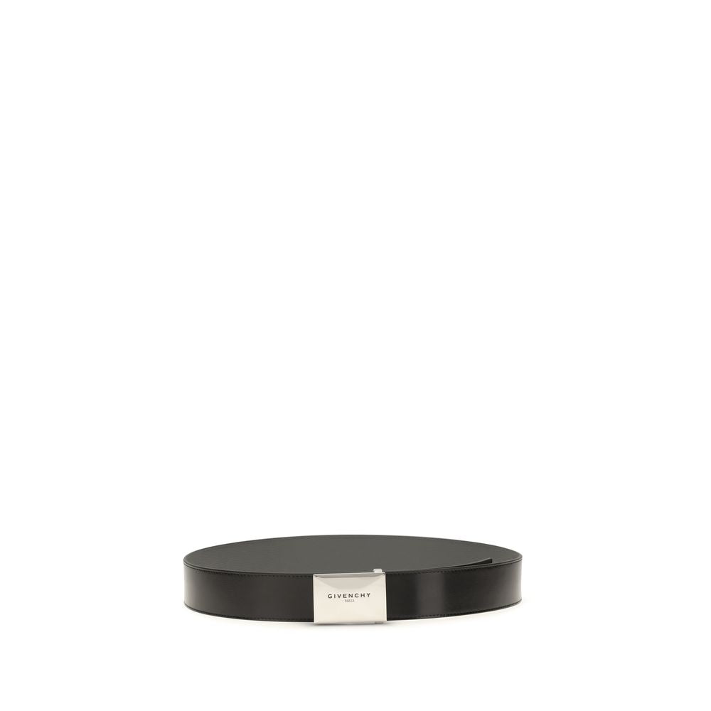Givenchy Black Calf Leather Belt