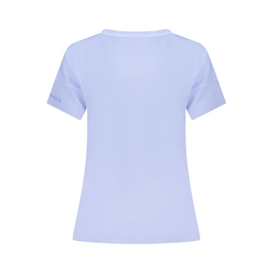 North Sails Purple Cotton Women's T-Shirt