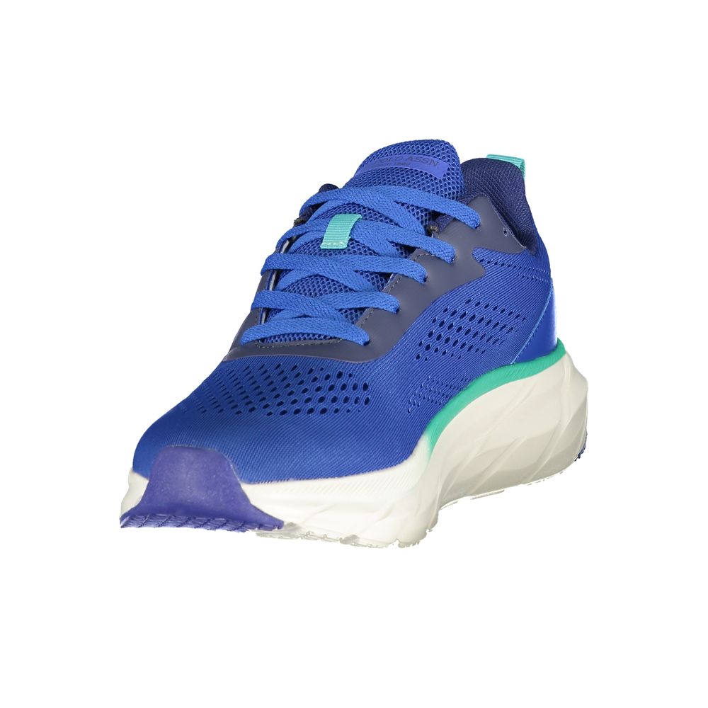 U.S. POLO ASSN. Blauer Herren-Sneaker aus Polyurethan