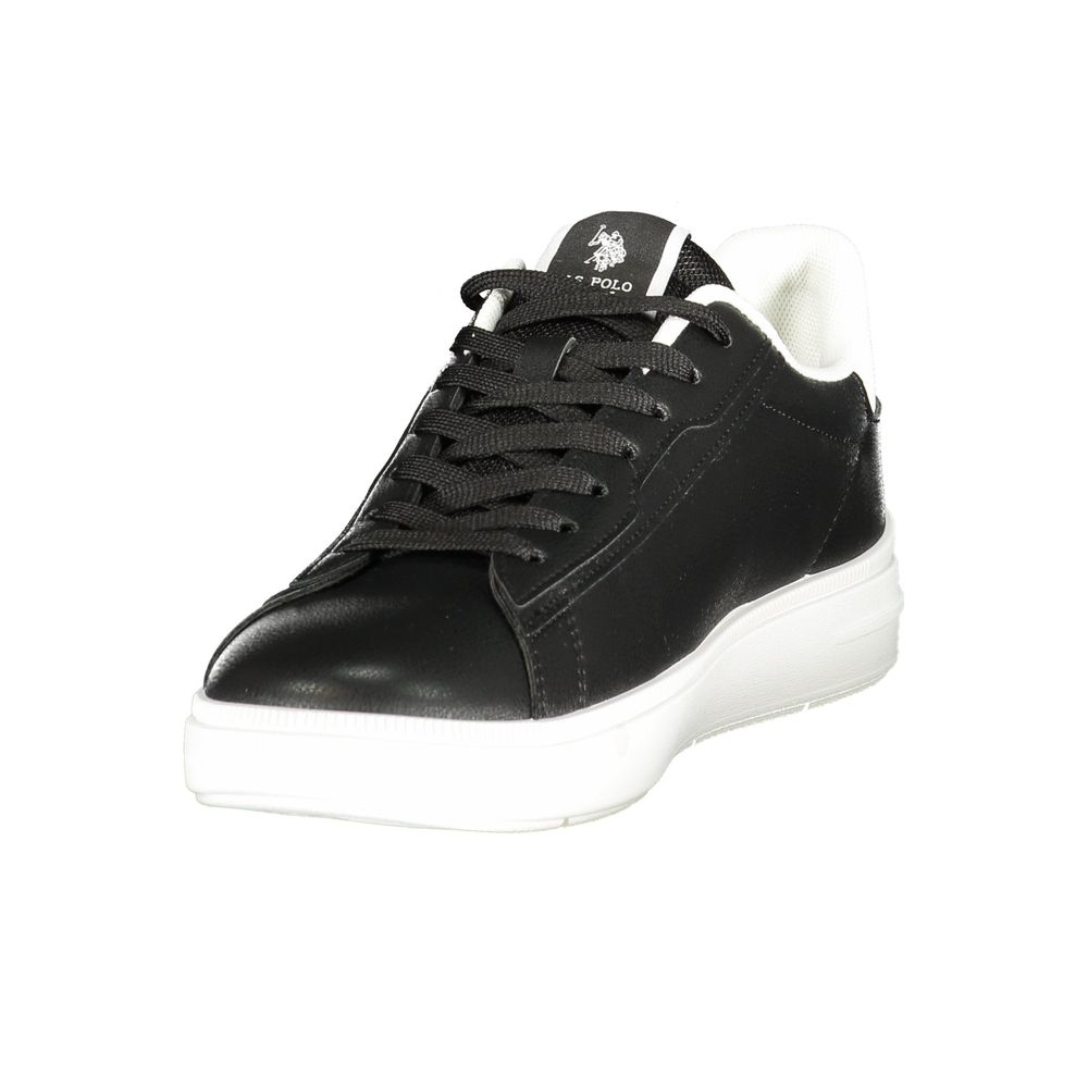 U.S. POLO ASSN. Schwarzer Herren-Sneaker