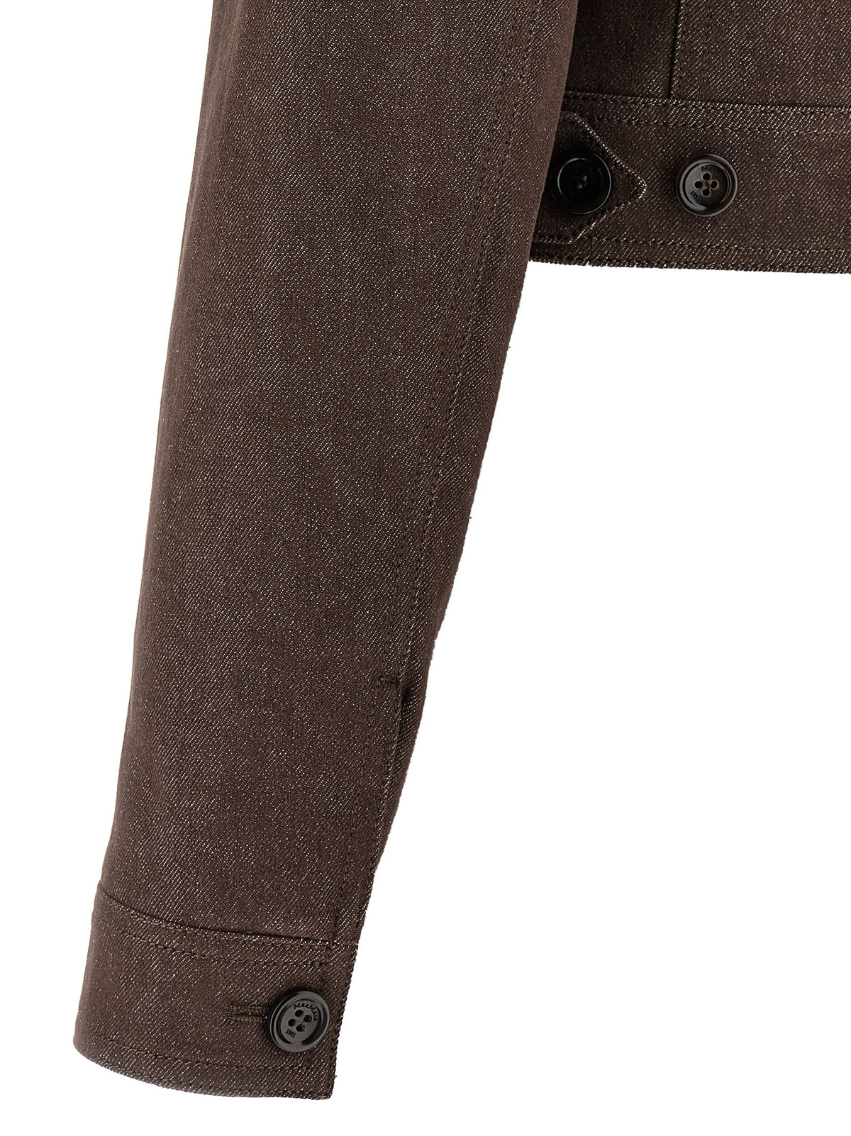 Max Mara rjav bombažni blazer