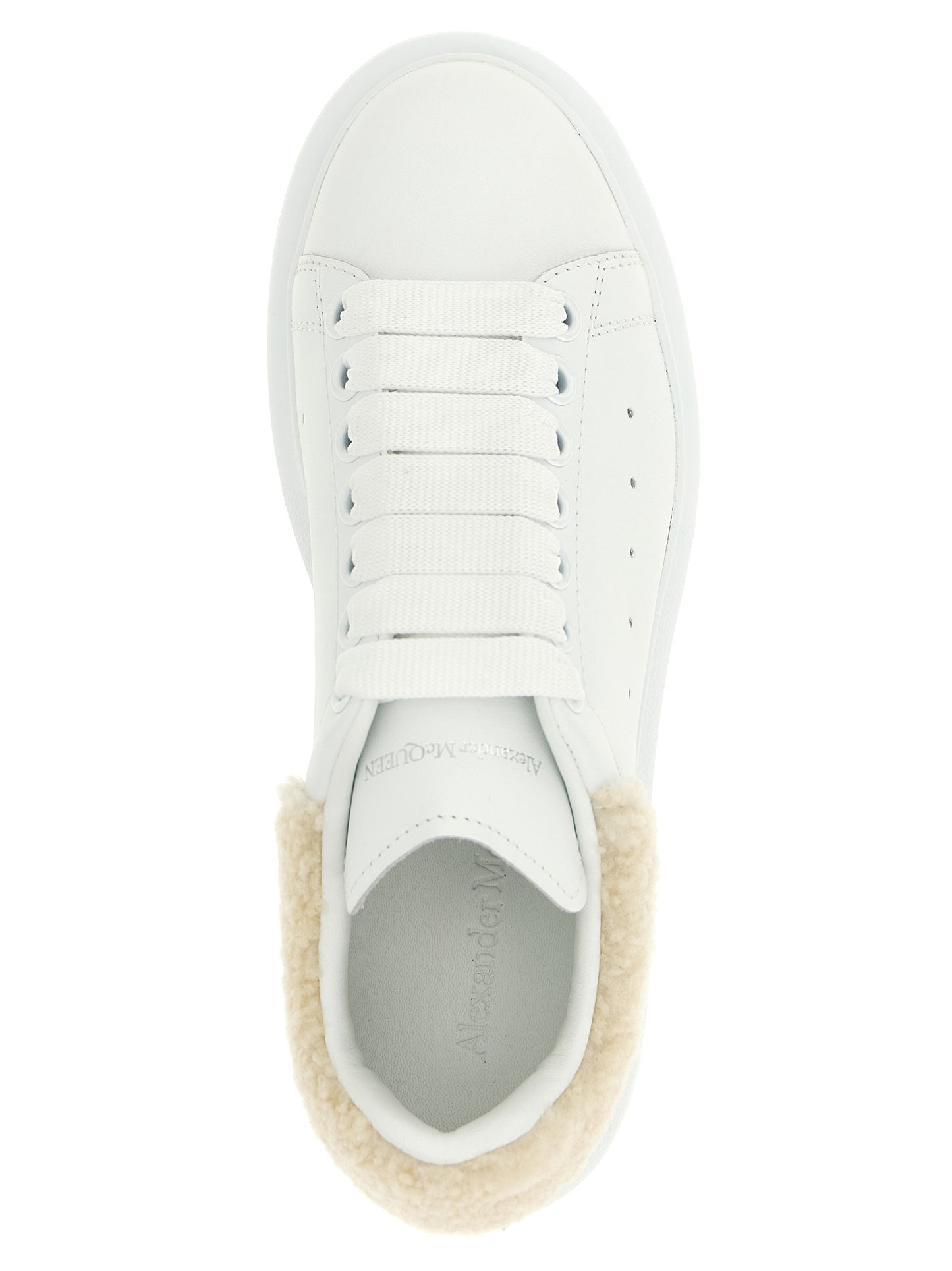 Alexander McQueen Beige Chunky Sneakers