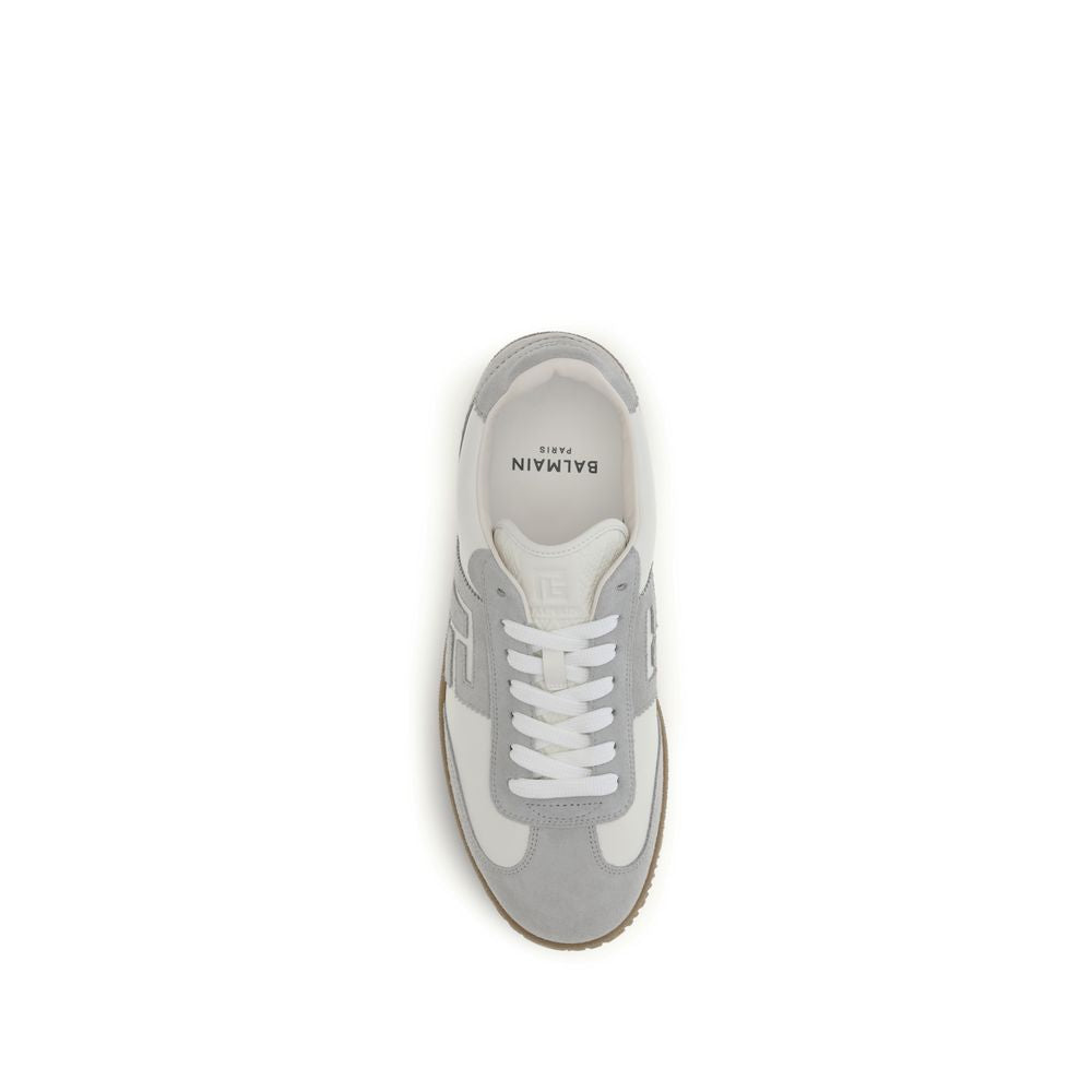 Balmain White Athletic Sneakers