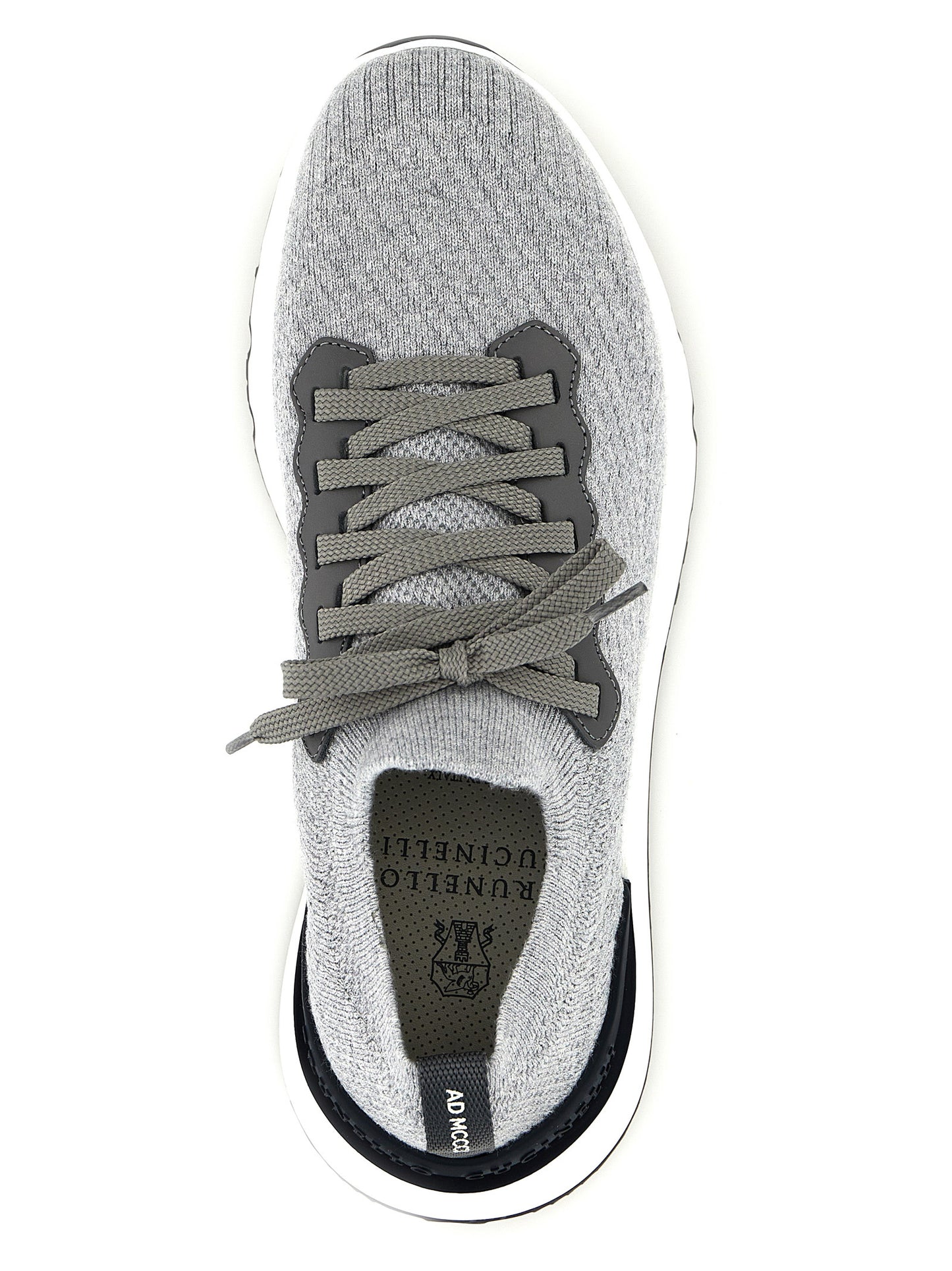 Brunello Cucinelli Grau Baumwolle Sportliche Sneaker