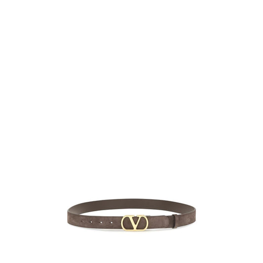Valentino Garavani Brown Calf Leather Belt