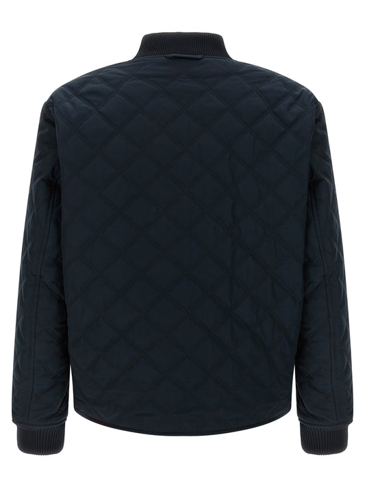 Hugo Boss Blue Polyester Shell Jacket