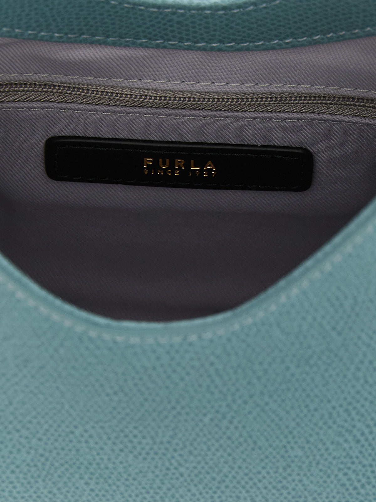 Furla Iride Light Blue Leather Handbag
