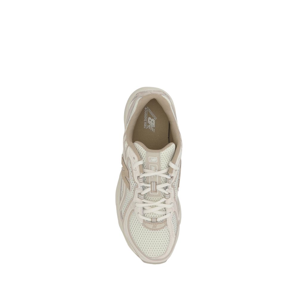 New Balance Weiße Sportschuhe aus Stoff
