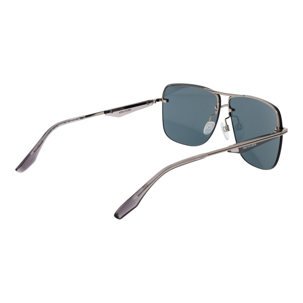 Trussardi Sonnenbrille aus Silbermetall