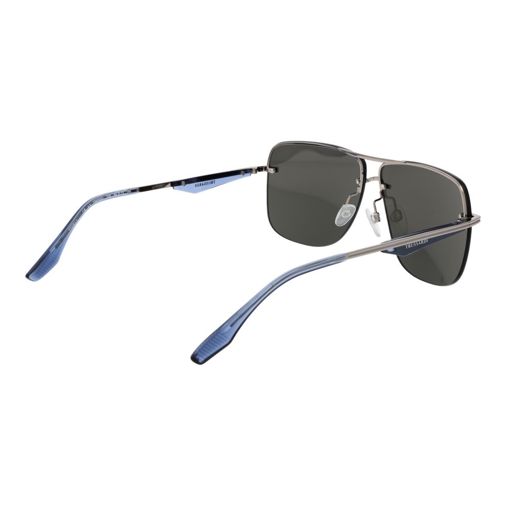 Trussardi Sonnenbrille aus Silbermetall