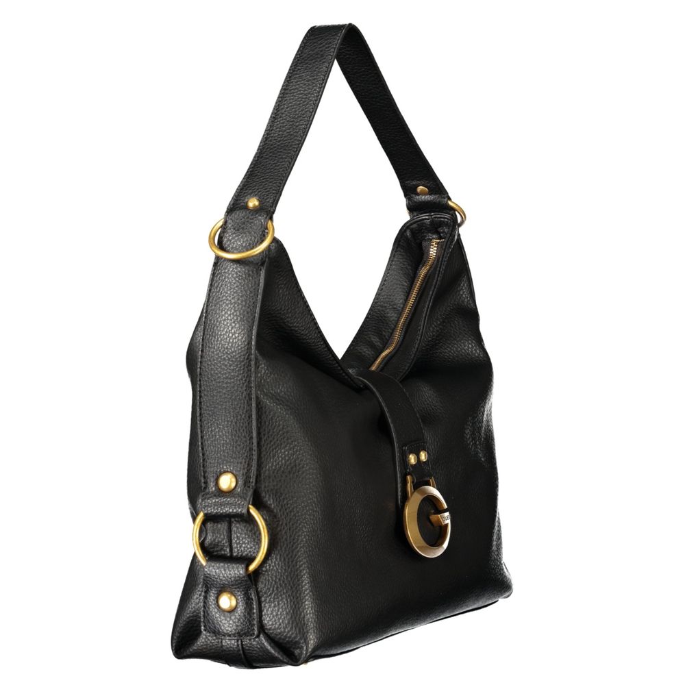 Guess Jeans Nero Damen Polyurethan-Tasche