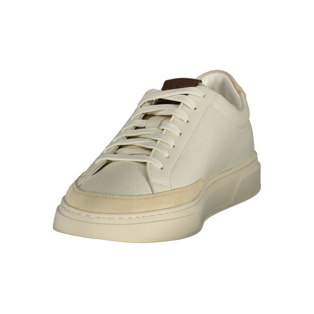 Hugo Boss Bianco Leder Herren Sneaker
