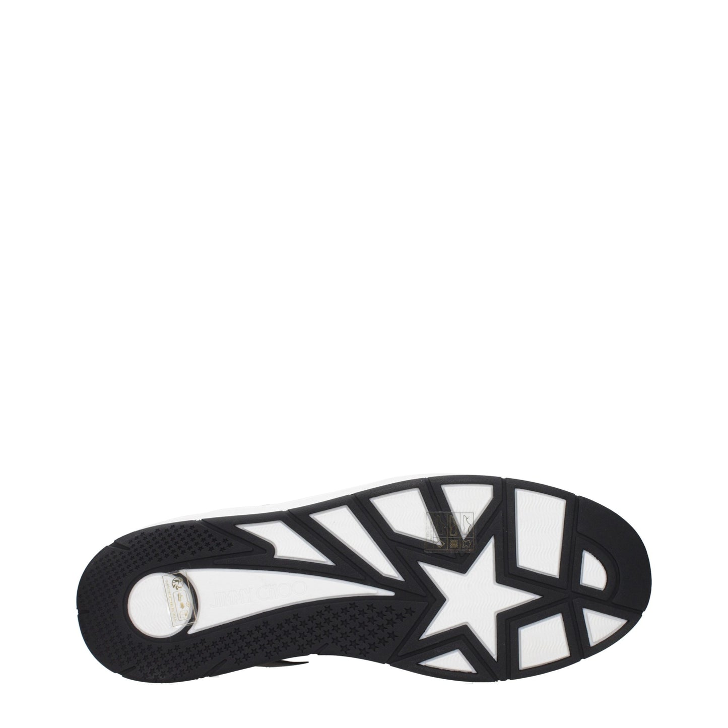 Jimmy Choo Schwarze Leder-Sneaker
