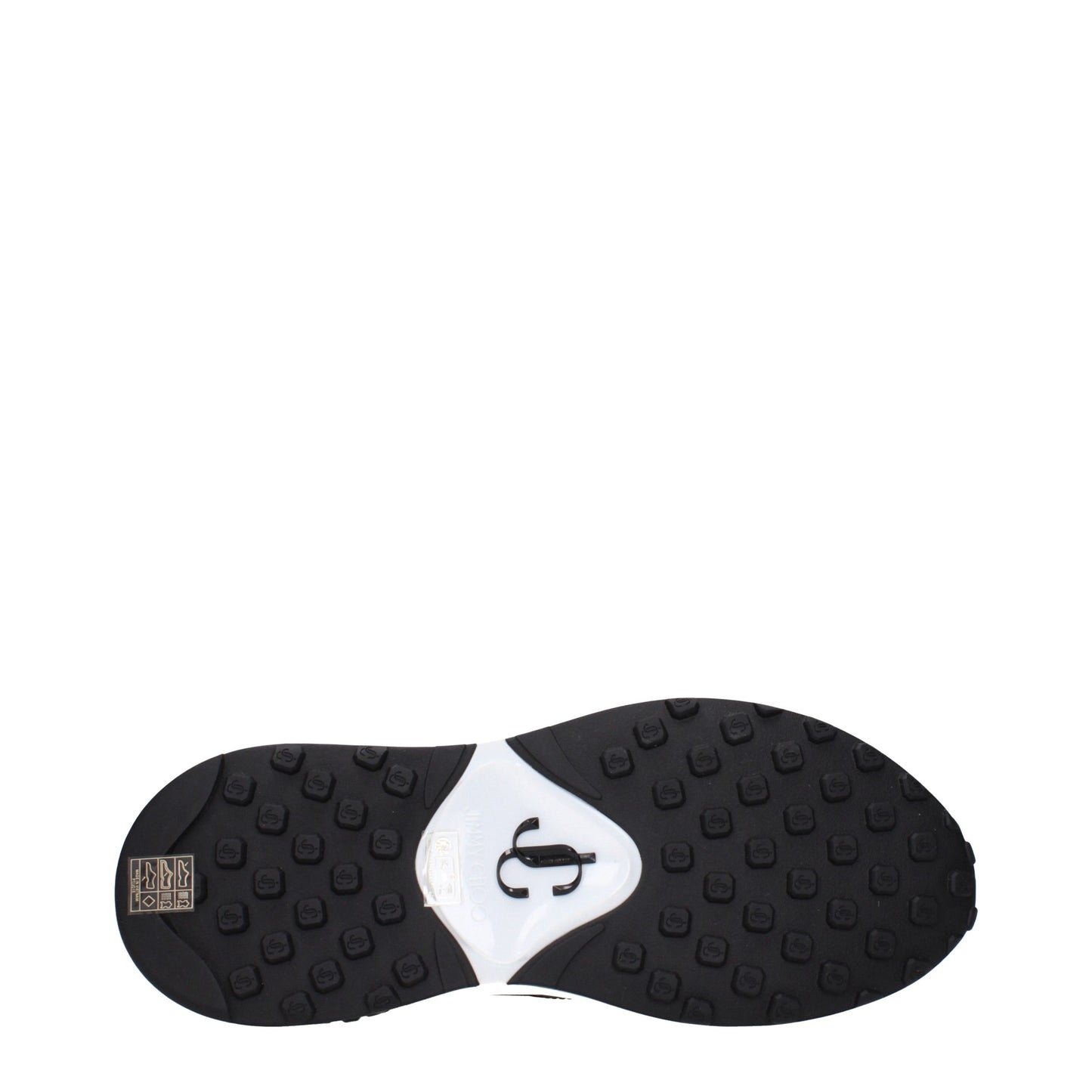 Jimmy Choo Black Fabric Athletic Sneakers