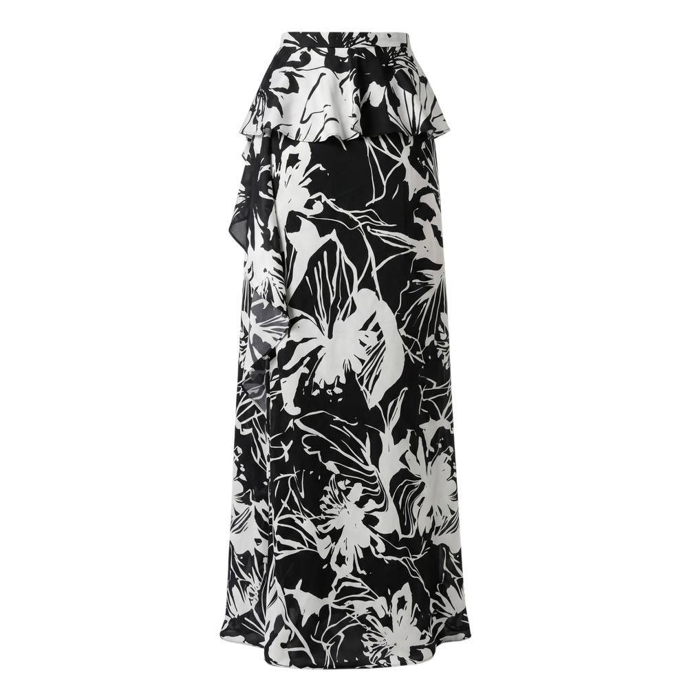 Trussardi Black Polyester Women Skirt