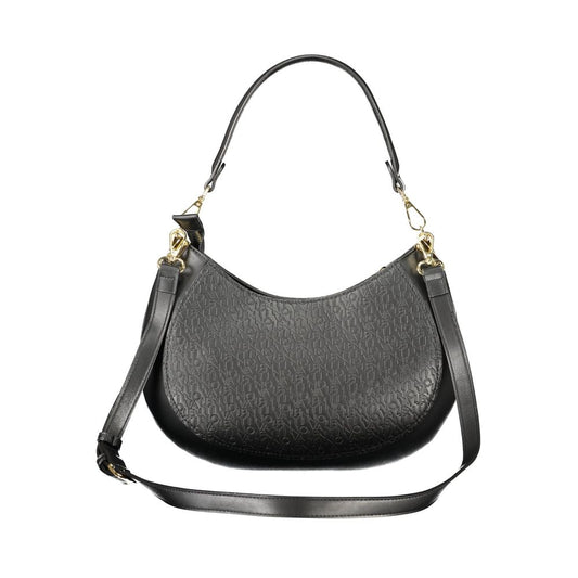 Mario Valentino Black Polyurethane Handbag