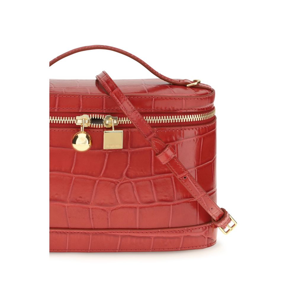 Jacquemus Le Petit Vanity Red Leather Handbag