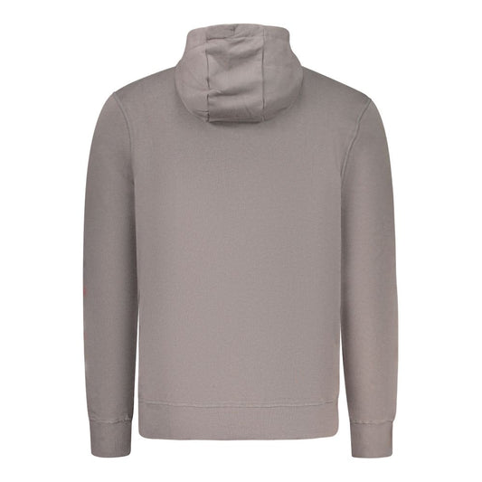 North Sails Gray Cotton Sweatshirt - Hoodie