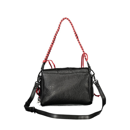 Desigual Black Polyurethane Handbag