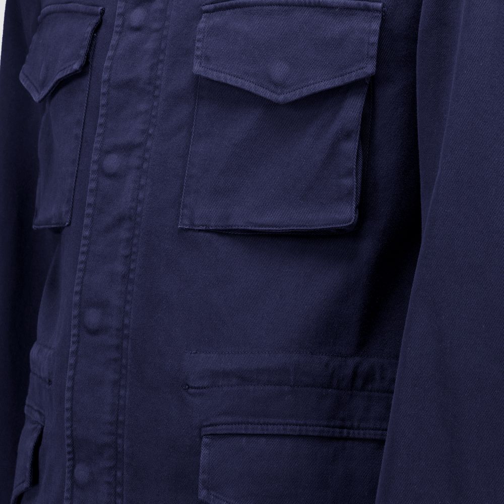 Autore Cook Navy Blue Cotton Jacket