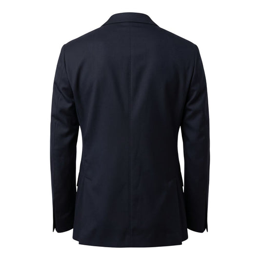 Roberto Pepe Luxury Blue Viscose Men Blazer