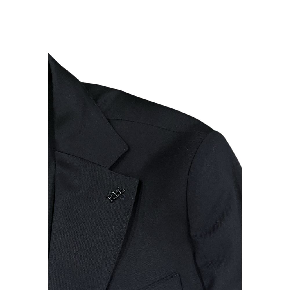 Roberto Pepe Luxury Blue Viscose Men Blazer