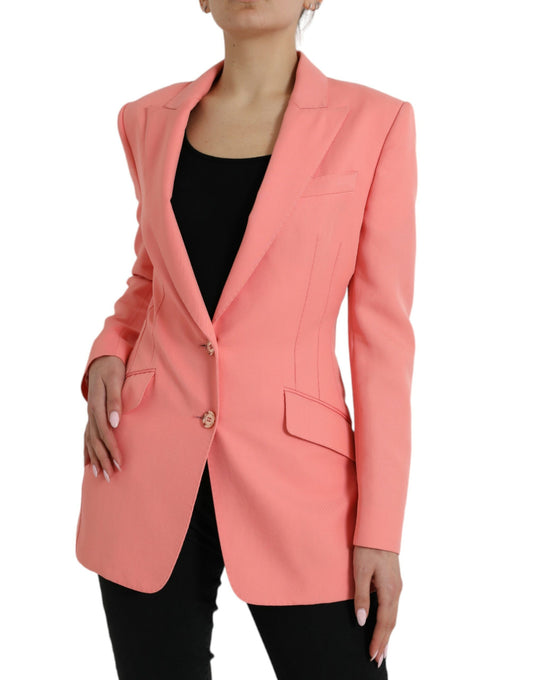 Dolce & Gabbana Pink Single Breasted Blazer